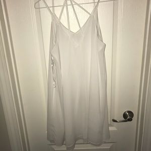 White tank dress